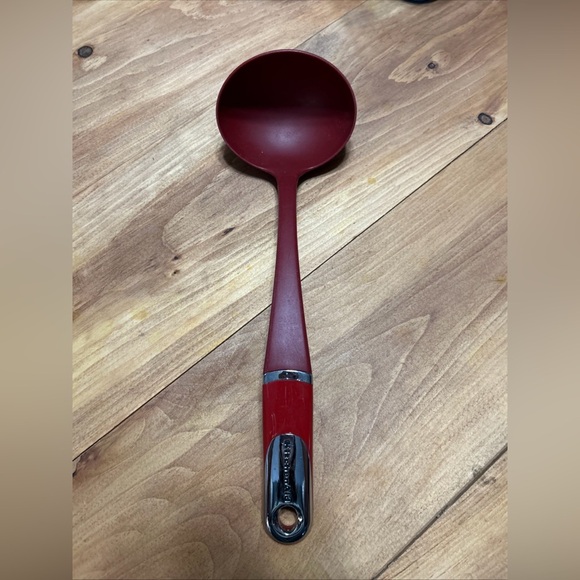 KitchenAid Deep Red Serving Ladle - Picture 1 of 5